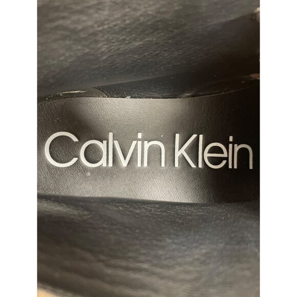 Calvin Klein Men Gray Suede Short Boots Size 11 SKU 1579 main image 5